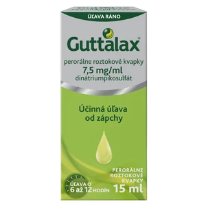 GUTTALAX Preháňadlo kvapky, roztok 15 ml