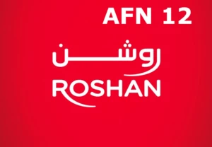 Roshan 12 AFN Mobile Top-up AF