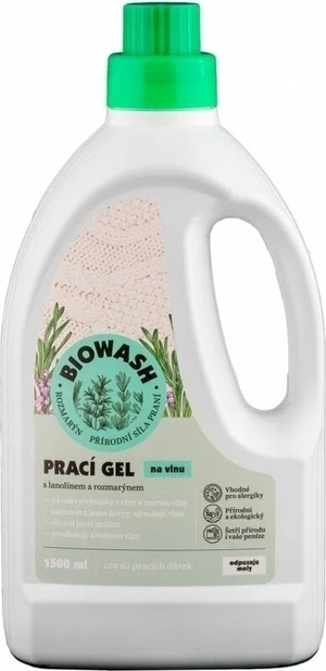BioWash Washing Gel for Wool Rosemary/Lanolin 1,5 L Detergent