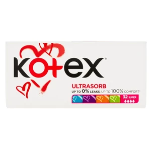 KOTEX Tampony Ultra Sorb Super 32 kusov