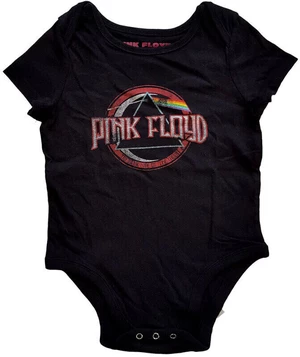 Pink Floyd Koszulka Dark Side of the Moon Seal Baby Grow Unisex Black 0-3 Months