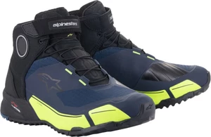 Alpinestars CR-X Drystar Riding Shoes Black/Dark Blue/Yellow Fluo 40 Motorradstiefel