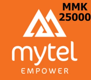 Mytel 25000 MMK Mobile Top-up MM