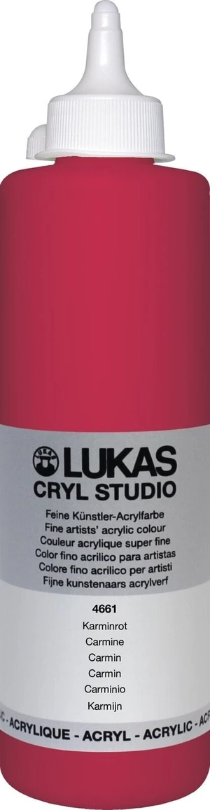 Lukas Cryl Studio Acrylfarbe 500 ml Carmine