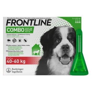 FRONTLINE Combo Spot-On pre psy XL (40-60 kg) 4,02 ml 3 pipety