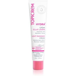 Topicrem Hydra+ lehký hydratační denní krém pro normální až smíšenou citlivou pleť 40 ml