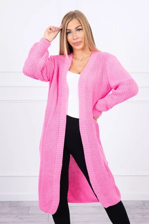 Sweater long sweater light pink