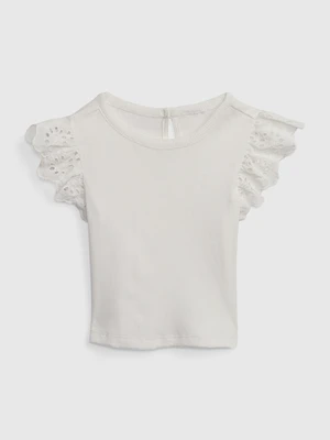 GAP Kids T-shirt with ruffles - Girls