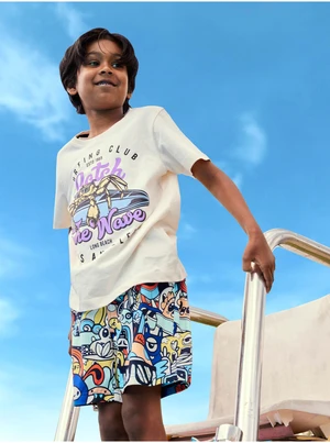 Cream Boys T-Shirt name it Zerpo - Boys