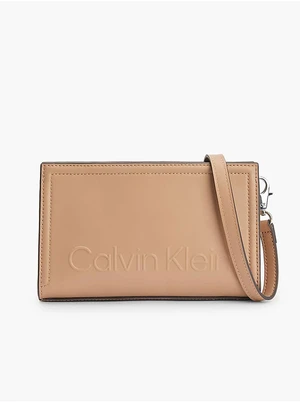 Beige women's crossbody handbag Calvin Klein - Women