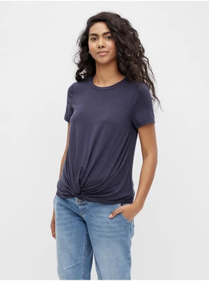 Dark Blue Maternity T-Shirt Mama.licious Macy - Women