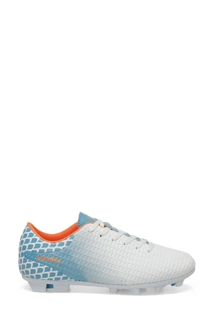 KINETIX EXHIBITION AG 3PR White Unisex Football Boots.