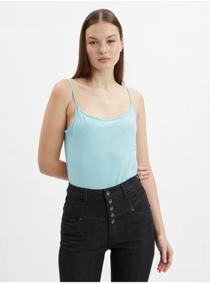 Orsay Set of two women's basic tank tops in light blue - Womens