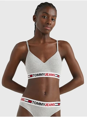 Light gray womens brindle bra Tommy Jeans - Women
