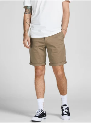 Beige chino shorts Jack & Jones Bowie - Men