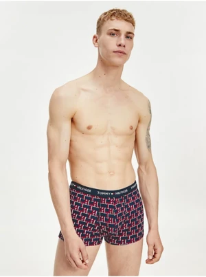 Blue and Red Patterned Boxers Tommy Hilfiger Underwear - Men