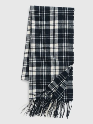 GAP Checkered Scarf with Fringe - Men