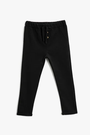Koton Baby Boy Black Sweatpants