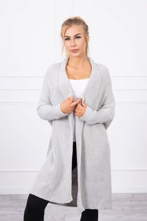 Bat sleeve sweater light grey