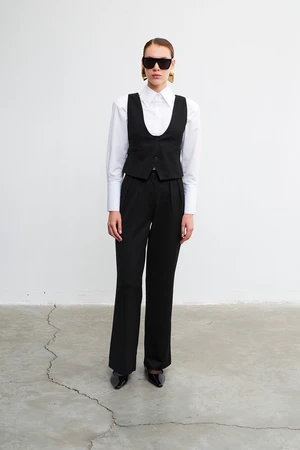 VATKALI Full-Length pleated trousers