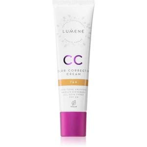 Lumene Color Correcting CC krém pro jednotný tón pleti SPF 20 odstín Tan 30 ml