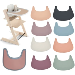 Kids Placemats Silicone Non Slip Suction Tablemat Heat Resistant Baby Highchair Cushion Portable Easy to Clean and Storage