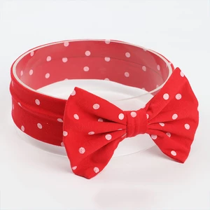 Yundfly Dot Children Hair Band Girls Bowknot Headband Photography Props Kids Headwraps Hair Accessories Bandeau Bebe