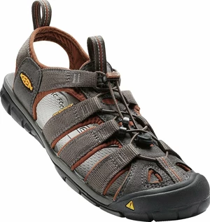 Keen Men's Clearwater CNX Sandal Raven/Tortoise Shell 44,5 Chaussures outdoor hommes