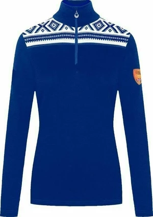 Dale of Norway Cortina Basic Womens Sweater Ultramarine/Off White M Sweter