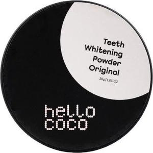 hello coco Aktívne uhlie na bielenie zubov Original 30 g