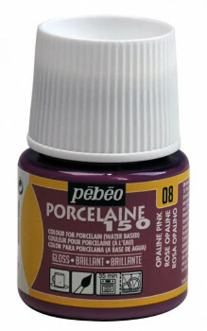 Barva na porcelán Porcelaine 45ml – 08 růžová opaline