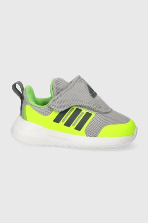 Detské tenisky adidas FortaRun 2.0 AC I zelená farba