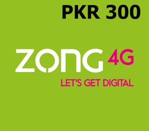 Zong 300 PKR Mobile Top-up PK