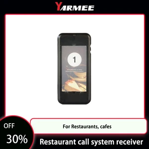 YARMEE Restaurant equipment pager Buzzer Wireless Receiver calling system For Coasters Food truck Coffee Shop Queuing System