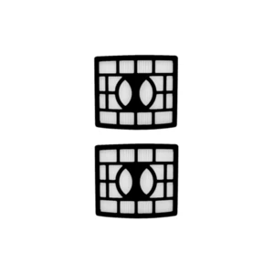 2 Pcs Hepa Filter Vacuum Cleaner Accessories for NV800 Upright Vacuum Cleaner