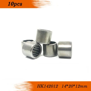 Free shipping 10Pcs HK142012 HK1412 37941/14 TLA1412 TLA1412Z Drawn Cup Type Needle Roller Bearing 14 x 20 x 12mm