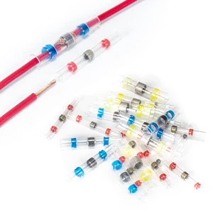 Boxed Seal Waterproof welding heat shrinkable wire connector soldering sleeve wire terminal kit marine insulation