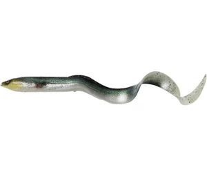 Savage Gear gumová nástraha LB 3D Real Eel 15cm 12g Green Silver
