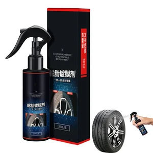 Car Tire Shine Spray Brightening Retread Auto Foam Cleaner Easy To Use Tire Shine Spray For Cars Trucks Motorcycles RVs And More