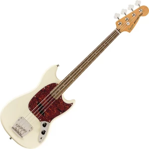 Fender Squier Classic Vibe 60s Mustang Bass LRL Olympic White Bajo de 4 cuerdas