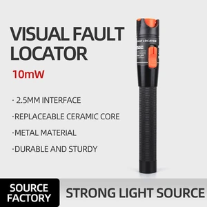 KELUSHI Fiber Optic Tester Pen Type 10mw Cable Tester Visual Fault Locator Testing Tool with 2.5mm Connector