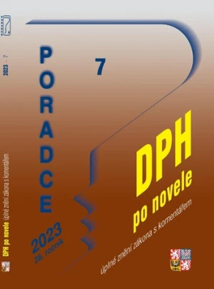 Poradce 7/2023 DPH po novele s komentářem - Václav Benda