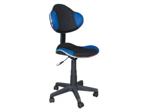 Studentská kancelářská židle Q-G2 Modrá / černá,Studentská kancelářská židle Q-G2 Modrá / černá