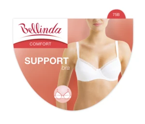 Bellinda Bra SUPPORT BRA - Bra with Bone - Black