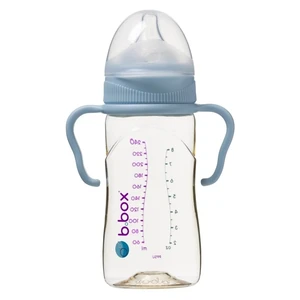 B.BOX Antikoliková kojenecká láhev modrá 0-2. měsíce 240 ml