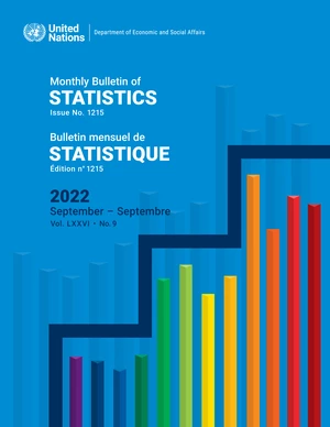 Monthly Bulletin of Statistics, September 2022 / Bulletin mensuel de statistiques, septembre 2022