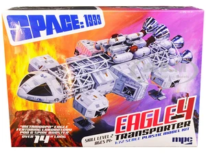 Skill 2 Model Kit Eagle 4 Transporter "Space 1999" (1975-1977) TV Show 1/72 Scale Model by MPC