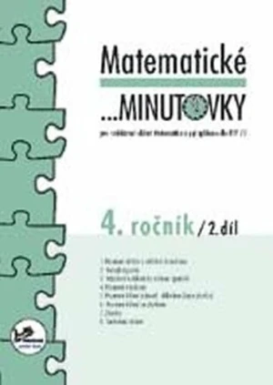 Matematické minutovky 4. ročník / 2. díl - Hana Mikulenková