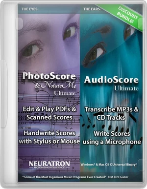 Neuratron PhotoScore/ AudioScore/ NotateMe (Produit numérique)