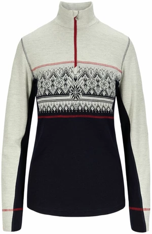 Dale of Norway Moritz Basic Womens Sweater Superfine Merino Navy/White/Raspberry M Sweter